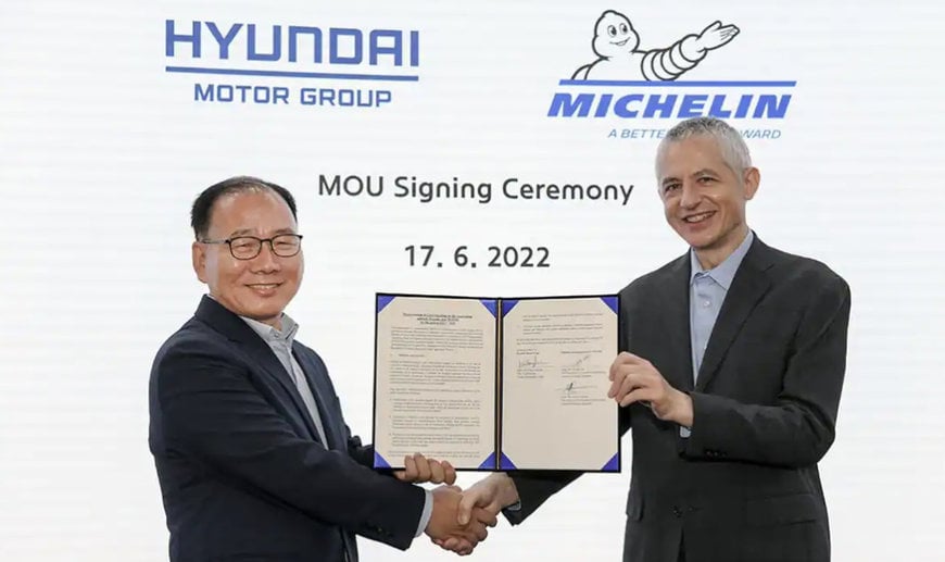 HYUNDAI MOTOR GROUP AND MICHELIN JOIN HANDS TO DEVELOP NEXT-GEN TIRES FOR PREMIUM EVS TO FOSTER CLEAN MOBILITY